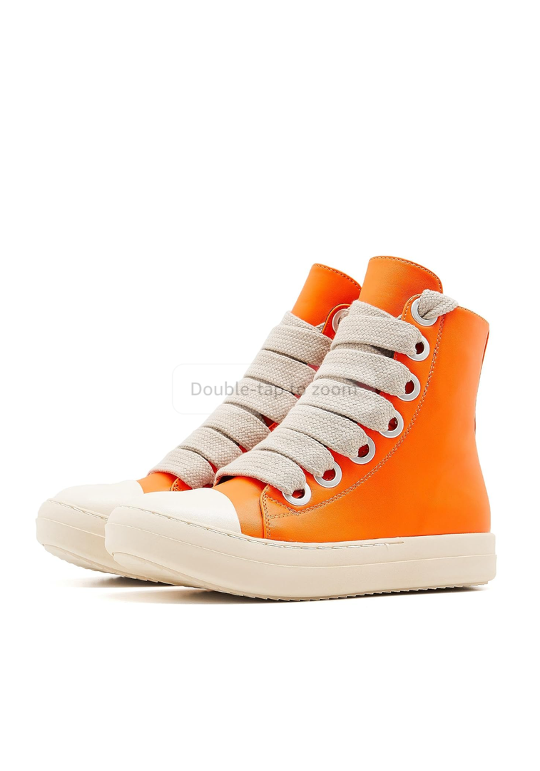 Womens High Top Sneakers Jumbo Lace-up Platform Comfort Trainers Thick Soles Walking Casual Shoes, Size 10.5