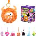 Monster Verse Quirky Work Fam Plush Charm Blind Box Random Design Action Figures Collectible Toys Home Decorations Holiday Birthday Gifts (Single)