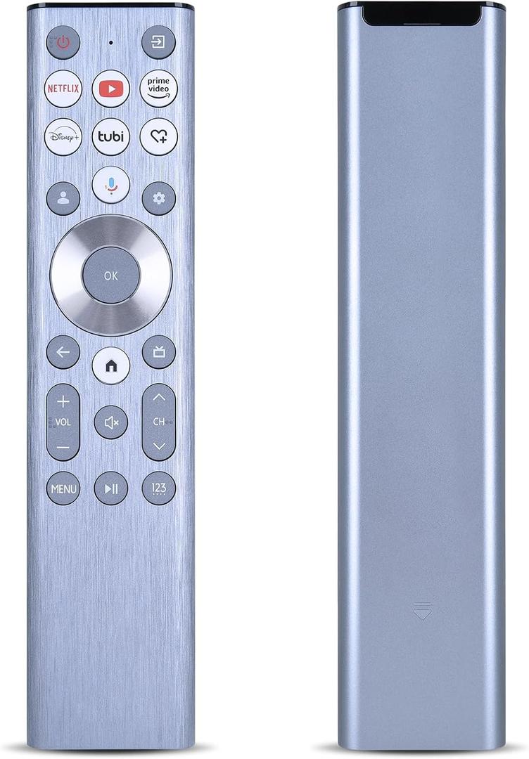 ERF6A80 Replacement Voice Backlit TV Remote Control for Hisense, for Hisense U6 U7 U8 A7 Series Mini-LED ULED 4K UHD Google Smart TV