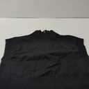 Langwyqu Womens Short Sleeve Cropped Knit Tops Half Zip Cap Sleeve Lightweight Oversized Sweater Vest (X-Large, Black)