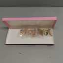 Deinduser Charm Bracelet Making Kit for Girls, Clip on Charms Kit for Bracelets, Charms for Bracelets with Clasp, Chain Bracelet Set for Girls, Ages 5-12