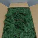 Christmas Norfolk Pine Garland, 2PCS 6Ft Real Touch Artificial Pine Greenery Christmas Garlands for Table Fireplace Wall Home Indoor Outdoor Decoration