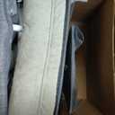 Bedside Dog Bed Co Sleeper- 6-Level Adjustable Elevated Dog Bassinet for Small Medium Dogs & Cats, Pet Bed Attachment to Human Bed, Lockable Wheels, 2 Removable & Washable Cushions