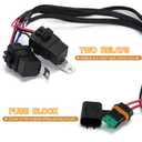 Shift Wiring Harness Kit,Angle Sensor Computer Shift Motor Bypass Kit Compatible with Foreman 450 ES Te 450ES and Fe Model 1998-2004