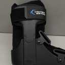 United Ortho USA14015 Short Cam Walker Fracture Boot, Medium, Black