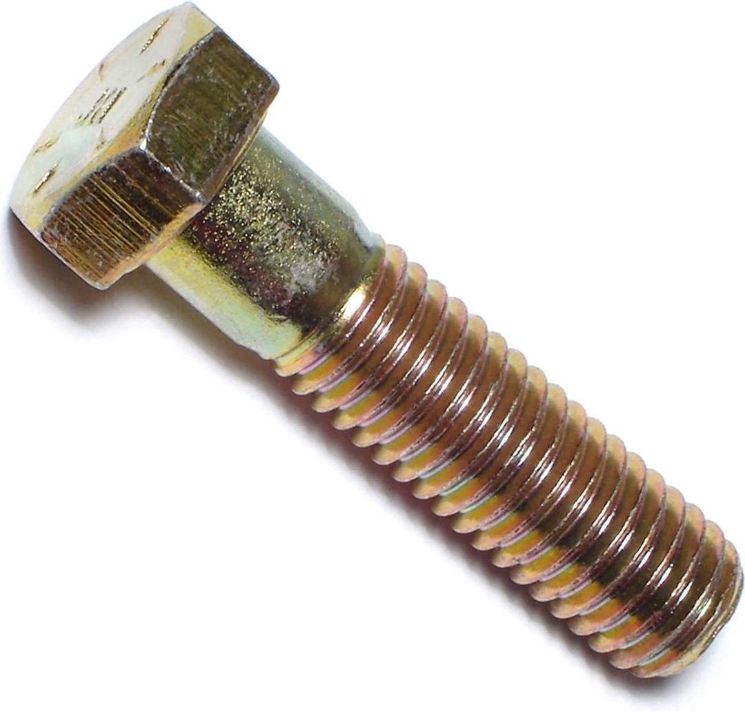 014973253462 Grade 8 Coarse Hex Cap Screws, 1/2-13 x 2-Inch, 25-Piece