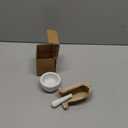 HIC Kitchen Mortar and Pestle Set, Fine Porcelain, Set of 3 Sizes, Spice Herb Grinder, Pill Crusher, Nut Butter Maker