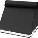 Famagic Poly Mailers, 100pc 14.5x19 Inch Shipping Bags, Large Chic Packaging Bags for Small Business, Tearproof Mailing Envelopes for Clothing Supplies, Boutique, Self Seal Mailers Poly Bags Black