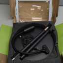 Hands-Free Floor Magnifying Glass with Light and Stand 48-LEDs Lighted Magnifying Lamp with 360 Flexible Gooseneck for Reading Close Work Repair Crafts