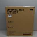 Back Massager, Rolling Up and Down Back Massager with Heat, Back Massage 4D Kneading for Pain Relief Deep Tissue, Ultrathin Shoulder Massager Gift for Women Men Parents Christmas, Grey