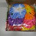60Pcs Tropical Party Decorations Supplies Tropical Palm Leaves Hibiscus Flower Simulation Artificial Leaf for Hawaiian Luau Safari Party Jungle Beach Theme BBQ Birthday Parties Decorations Table Decor