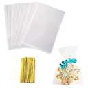 Yotelab Cellophane Treat Bags, Small 4x6 Inches Cellophane Bags With Twist Ties,100 Pcs
Amazon's Choice