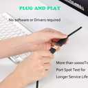 USB Extension Cable 3.3ft USB 3.0 Male to Female Extender Cord Data Transfer 5Gbps for USB Flash Drive,Mouse,Xbox,Keyboard, Card Reader,Printer etc (3.3FT Black)