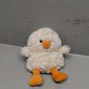 Easter Chick Plush Toy - Cream 7in