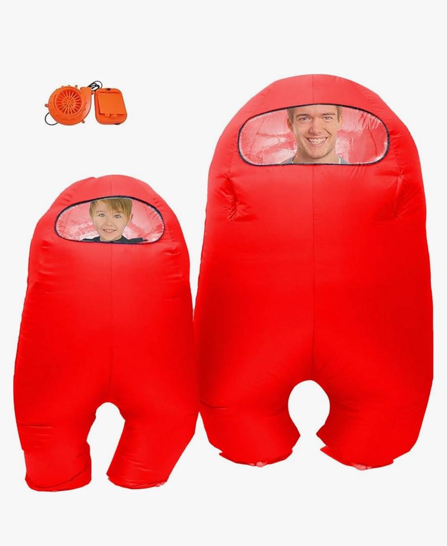 FANFX Inflatable Astronaut space Costume Inflatable costume Full Body Suit Halloween Cosplay Costumes