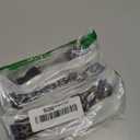 Lerobo Elastic Bands Compatible with Samsung Galaxy Watch 8 7 6 5 4 40mm 44mm/Galaxy Watch 8 Classic 6 4 Classic 43mm 47mm 42mm 46mm/5 Pro Band 45mm/Active 2,3 Pack 20mm Adjustable Nylon Sport Band (Black/White Leopard/Leopard)