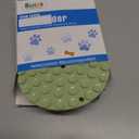 Slow Feeder Dog Bowls Insert, Bestalk Soft Silicone Slow Eating Feeder Insert with Suction Cups for Small, Medium and Large Dogs, Fit into Basic and Elevated Dog Bowls, Green