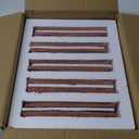 20 Pcs Red Thin Wall Brick Veneers, 2.4" x 7.9" for Kitchen Backsplash, Fireplace, Living Room, Interior and Exterior Wall Decoration (3.5 sq.ft)