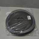 MAGJIUKE 12" Microwave food Cover & Mat,Large Vented Collapsible Splatter Guard dish Plate lid & Silicone Round Kitchen mat