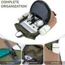 15L Small Hiking Backpack for Men Women Lightweight Packable Backpack Foldable Casual Daypack for Camping Travel Outdoor, Green
