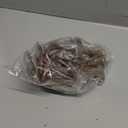 LUOZZY 4 Pair Plastic Deer Antlers Simulation Animals Horn Brown Reindeer Ear for DIY Crafts Headband Christmas Accessories, 17CM