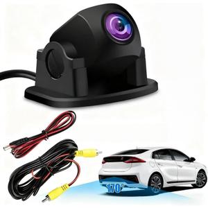 Unique Backup Camera for Cars AHD 1080P 170 Degree Wide View Angle Rear View Camera Back up Camera with Clear Night Vision IP68 Waterproof Reverse Camera for Car Sedans SUV MPV Van Pickup (6m Cable)