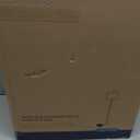 BOBOMOMO 62" Rustic Farmhouse Floor Lamp Antique White with Remote & Dimmable 9W Bulb, 3 Color Temperatures Resin Standing Lamp, Retro Tall Lamp for Living Room, Bedroom, Nursery, Office, Reading Nook