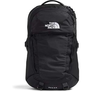 The North Face Recon Everyday Laptop Backpack - Daypack, Water Repellent, Laptop Sleeve, 2 Water Bottle Pockets, TNF Black/TNF Black-NPF, One Size, 30L