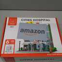 City Hospital Toy Building Set with LED Lighting, Compatible with Lego, Modular Three-Story Architecture Set for Adults, Gift Idea for Kids Ages 10 and Up (1350 Pieces)