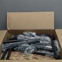 LINZINAR 3-Bag Laundry Basket, Black Laundry Hamper, 35.6 Gal(135 L) Laundry Sorter Cart Laundry Room Organization with Heavy Duty Rolling Lockable Wheels and Removable Bags