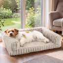 Bedsure ComfyFleece® Memory Foam Orthopedic Dog Bed Medium Size Dog 30"
