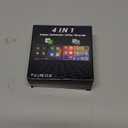 4-in-1 Wireless CarPlay Adapter for Apple CarPlay & Android Auto & AirPlay & MirrorLink, 2026 Upgraded Screen Mirroring Mini USB Adapter with Type-C Extension, Low Latency, Plug & Play