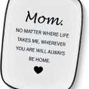 2 x Thank You Gifts for Mom, Mothers Day Birthday Kitchen Gift for Mom Mother from Daughter Son, Spoon Rest for Stove Top, Spoon Holder for Kitchen Counter Decor Cooking Utensil Rest