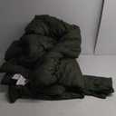 Bedsure Queen Comforter Set - Dark Green Soft Bedding for All Seasons, Cationic Dyed Bed Set, 3 Pieces, 1 Queen Size Comforter (90"x90") and 2 Pillow Shams (20"x26"+2")