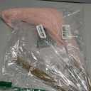 FOTEEWL 8 PCS Faux Pampas Grass Decor 38"/3.1FT Tall Fake Pompas Floral Large Artificial Pompous Grass Branches Plants for Floor Vase Filler Home Boho Decoration (Pink)