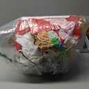 Joliyoou 10FT Christmas Inflatable Decorations, Hawaii Beach Themed Giant Lighted Ladder Blowups Climbed with Penguin, Reindeer, Santa, C7 String Lights for Xmas Holiday Decor