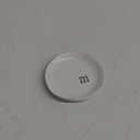 COLLECTIVE HOME - Ceramic Jewelry Tray, Decorative Trinket Dish for Rings Earrings Necklaces Bracelet Watch Keys, Birthday Mother's Day Christmas Gift for Women, 4.75", White Surface (M)