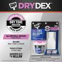 DAP DryDex Spackling Wall Repair Patch Kit, with Pink/White Dry Time Indicator, 8 Oz (7079812345)