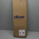 Drive Medical RTL10365-ADJ Adjustable Lightweight Folding Cane with Seat, Black
