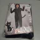 Cat Costume For Girls,Black Cat Noir Costume For Kids Dress Up,Prefect for Halloween,Animal Dress Up Party (Black, M)