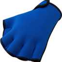FitsT4 Sports Aqua Gloves Webbed Paddle Swim Gloves Fitness Water Aerobics Large