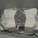 CHxxy Memory Foam Pillows, Cervical Pillow for Neck and Shoulder Pain Relief, Ergonomic Contour Bed Pillow, Soft for Side Sleep Stomach Sleeping and Back Sleeper-Queen Size&Grey