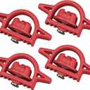 APPERFiT Bed Cleat Tie Down Anchor for Truck Bed Rail System 4pcs Compatible with 2005-2024 Toyota Tacoma Tundra Cargo Bed Accessories Parts PT278-35160 Striker Luggage Holders