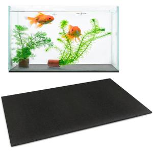 UNIFAMILY Aquarium Leveling Mat, 10 Gallon Fish Tank Mat for Shock Absorbing, 20.8 x 13 in Waterproof Aquarium Mat for Under Tank,Heavy Weight Support Fish Tank Compressible Neoprene Mat