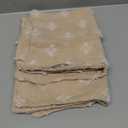 MIULEE Set of 2 Decorative Throw Pillow Covers Rhombic Jacquard Pillowcase Soft Square Cushion Case for Couch Sofa Bed Bedroom Living Room, 18x18 Inch, Beige