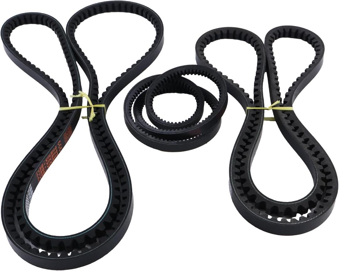 JEENDA Belt Set 50-00162-25 50-00178-16 50-00178-27 Compatible with Carrier Transicold X4 7300 and X4 7500 Models