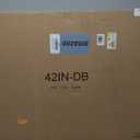 Piskyet Dog Crate Topper Wood Countertop for 48 42 36 30 24 inch Dog Cage, Dog Crate Cover,Dog Kennel Topper(Crate Not Include) (Grey, for 42 Inch Crate)