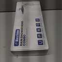 Rain Shower Head with filtered Handheld High Pressure rainfall Shower Heads with Handheld Spray Combo Adjustable one-piece stand daul shower head Built-in Magnetic Docking and Power Jets (Chrome)