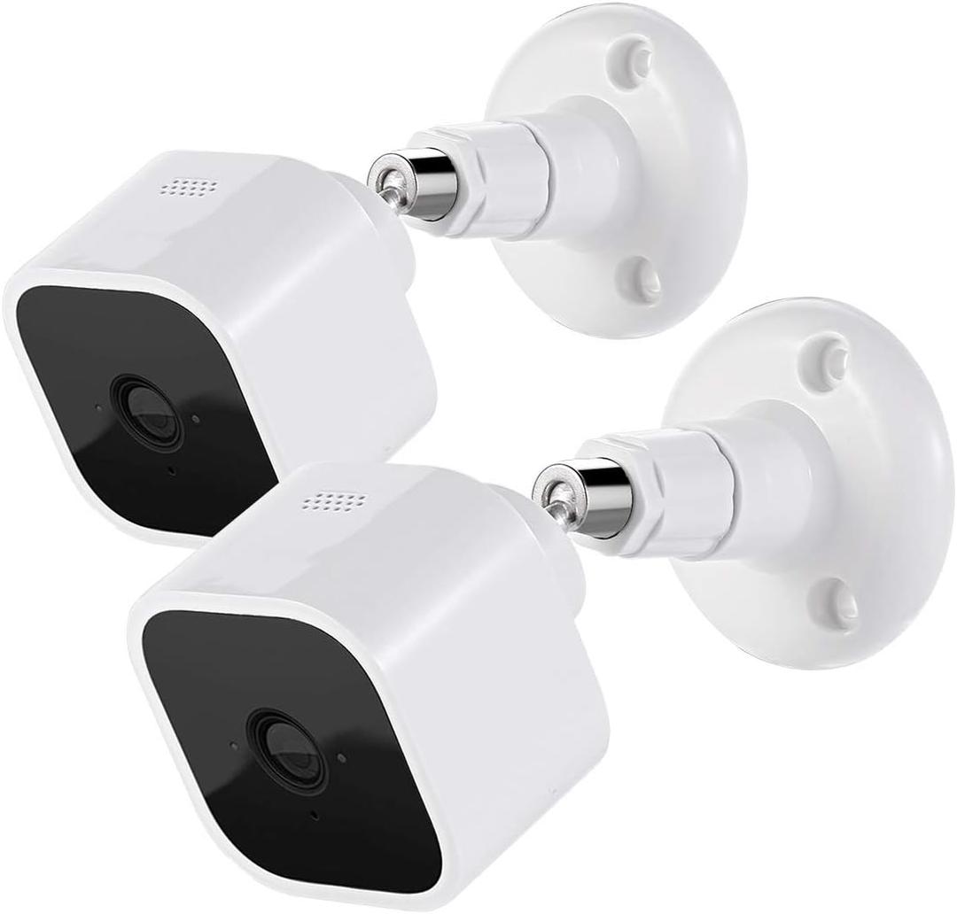 Blink Mini Wall Mount Bracket, 360 Adjustable Camera Mount Stand for Blink Mini Indoor/Outdoor Camera (2 Pack)