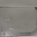 36"x24" Black Wall Bathroom Mirror, Scalloped Edge Vanity Mirror